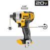 DEWALT 20V MAX Cordless Drill and Impact Driver, Power Tool Combo Kit with 2 Batteries and Charger (DCK240C2) - Image 4
