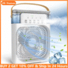 3 In 1 Fan Air Conditioner Household Small Air Cooler Led Night Light Portable Humidifier Air Adjustment Fan Office Home Fan New - Image 4