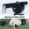 Hand Blower household hand portable barbecue blower small hair dryer outdoor barbecue accessories tools - Image 2