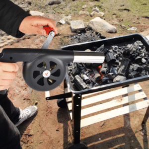 Hand Blower Household Hand Portable Barbecue Blower Small Hair Dryer Outdoor Barbecue Accessories Tools
